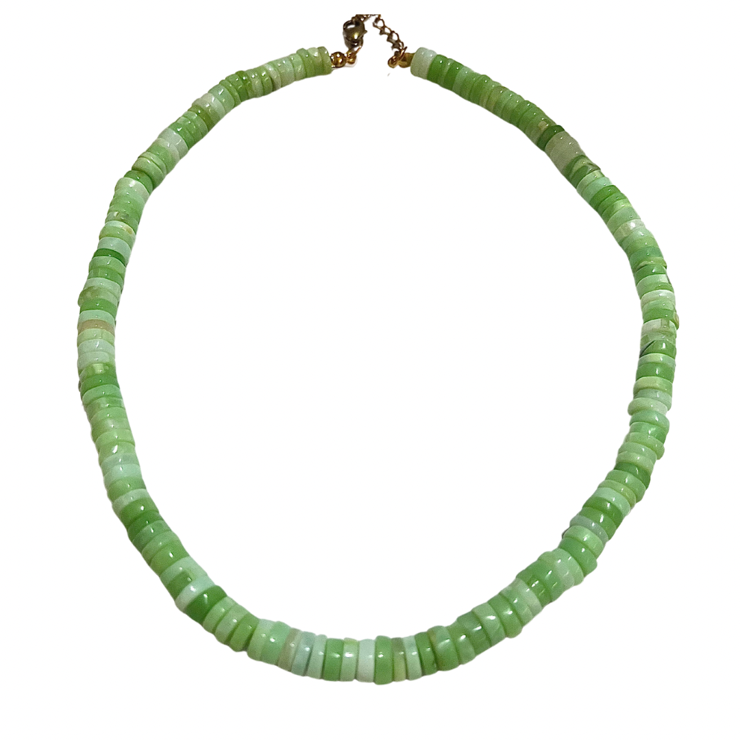 Green Opal Rope Necklace - STRENGTH & REJUVENATION