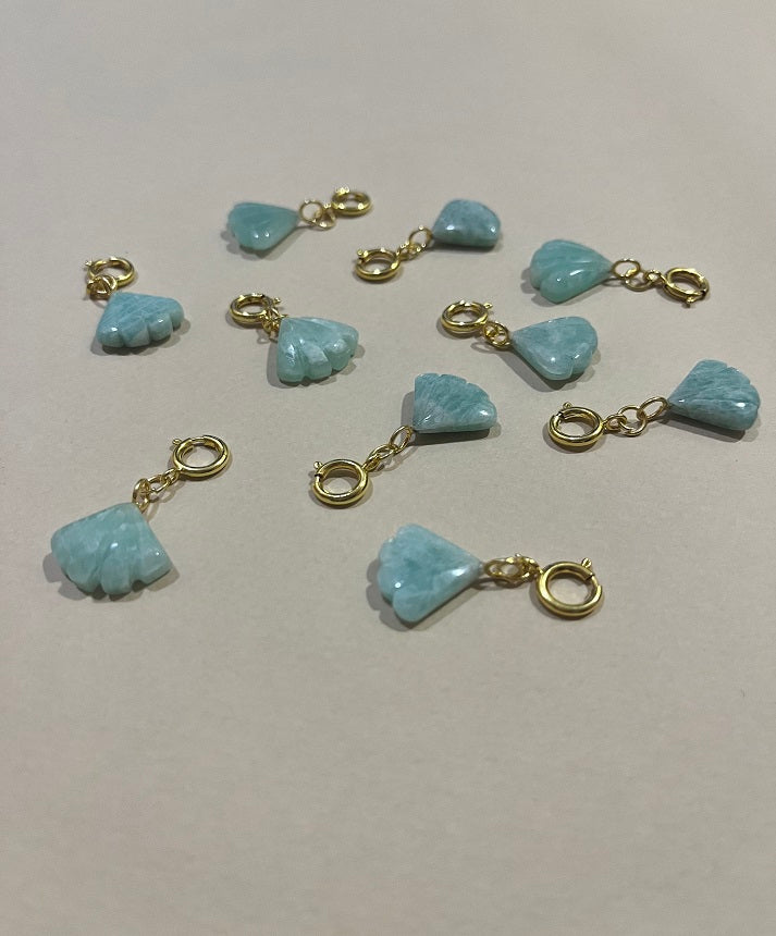 Amazonite Shell Charm - SELF EXPRESSION