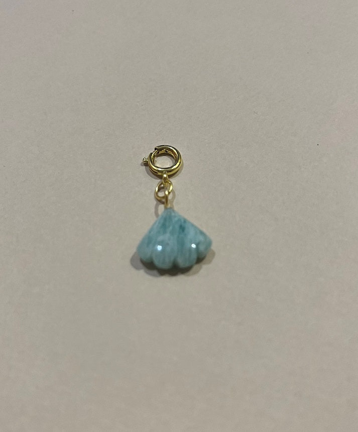 Amazonite Shell Charm - SELF EXPRESSION